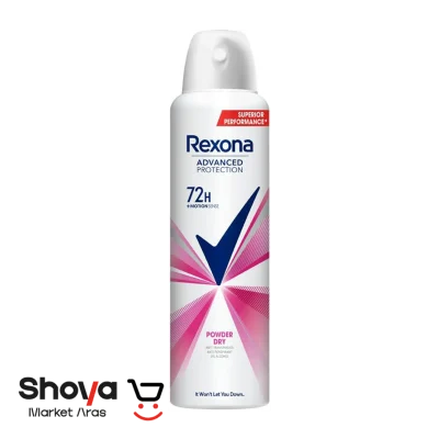 اسپری ضد تعریق زنانه رکسونا Rexona مدل Powder Dry حجم 200 میلی لیتر