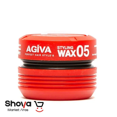 واکس مو آگیوا Agiva مدل Styling Wax درجه سختی 05 با براقیت متوسط حجم 175 میلی لیتر
