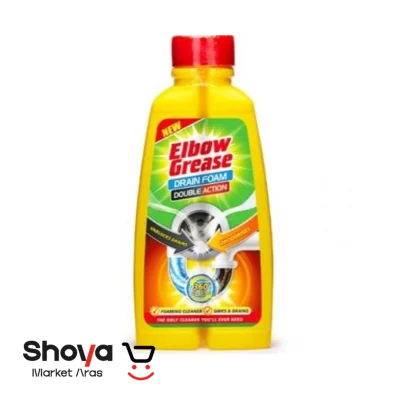 فوم لوله بازکن البو گریس Elbow Grease رایحه لیمو حجم 500 میلی‌لیتر