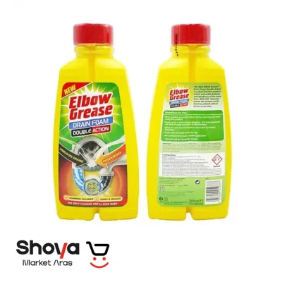 فوم لوله بازکن البو گریس Elbow Grease رایحه لیمو حجم 500 میلی‌لیتر