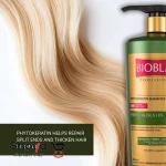 شامپو ضد ریزش بیوبلاس Bioblas حاوی فیتوکراتین (کراتین گیاهی) مدل Phytokeratin حجم 1000میلی لیتر