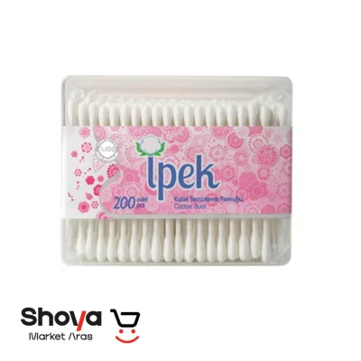 گوش پاک کن ایپک Ipek بسته 200 عددی
