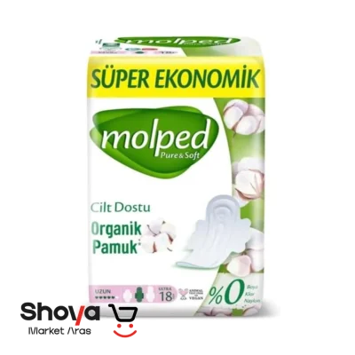 نوار بهداشتی مولپد Molped مدل Pure & Soft