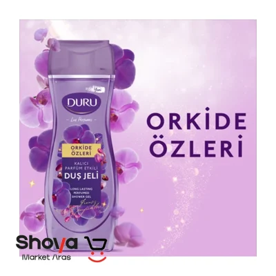 شامپو بدن دورو Duru رایحه معطر گل ارکیده