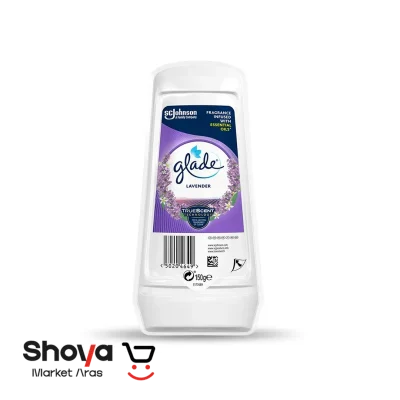 ژل خوشبوکننده هوا گلید Glade با رایحه اسطوخودوس Lavender وزن 150 گرم