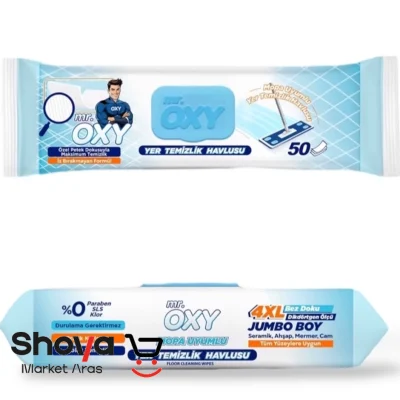 دستمال مرطوب مخصوص تی مستر اوکسی Mr.Oxy